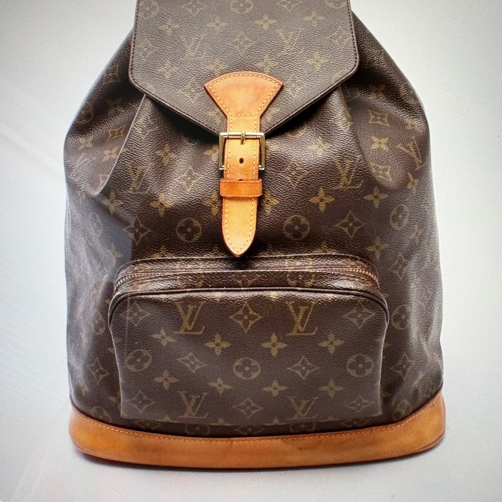 Louis Vuitton Brown Monogram Montsouris Backpack